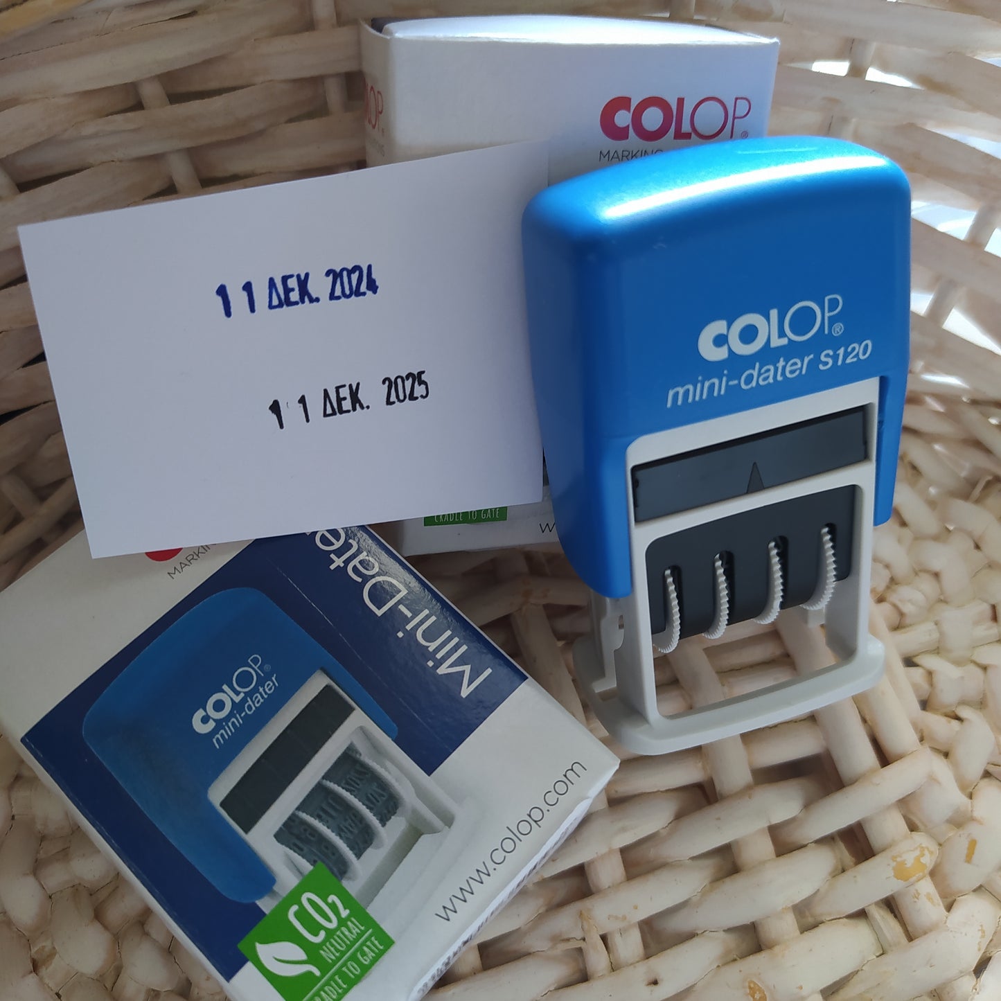 Σφραγίδα Ημερομηνίας Αυτόματη - COLOP mini dater S120