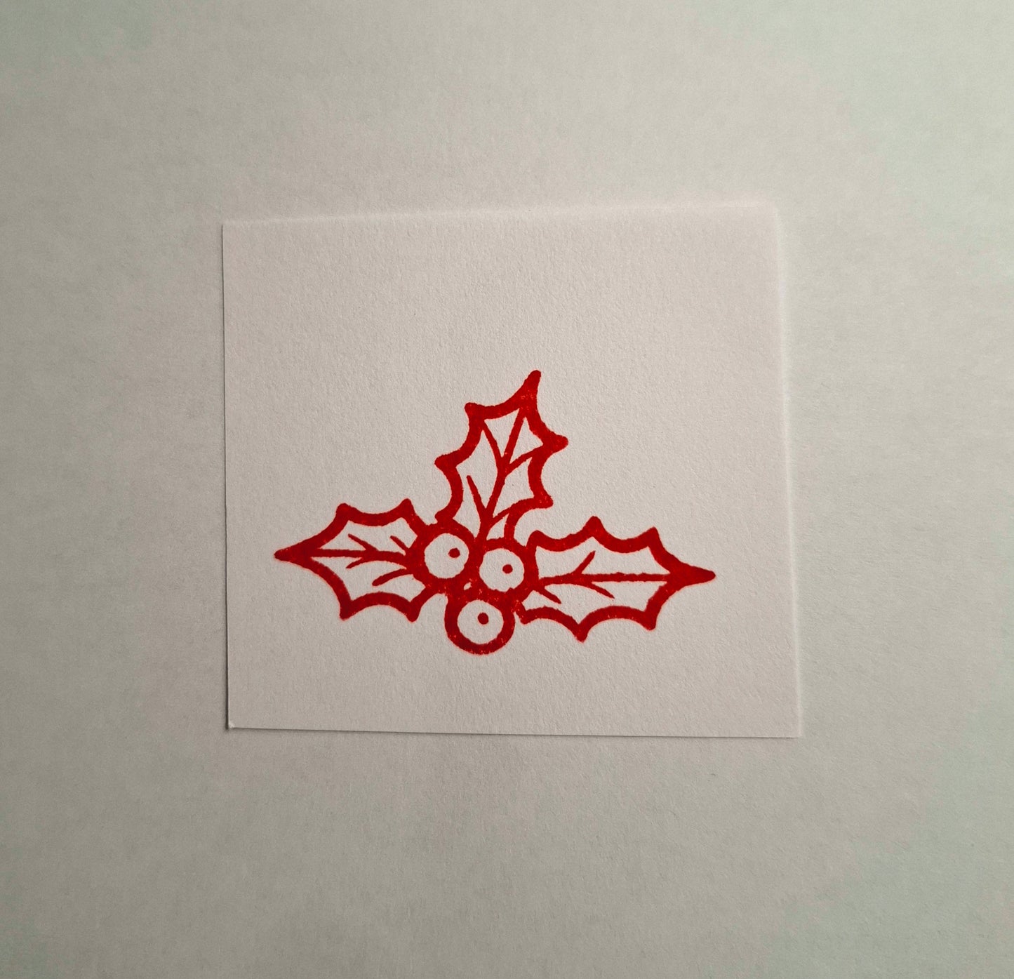 Χριστουγεννιάτικες σφραγίδες - χειροποίητες