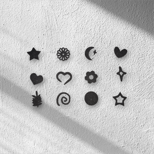 Σφραγίδες mini - χειροποίητες