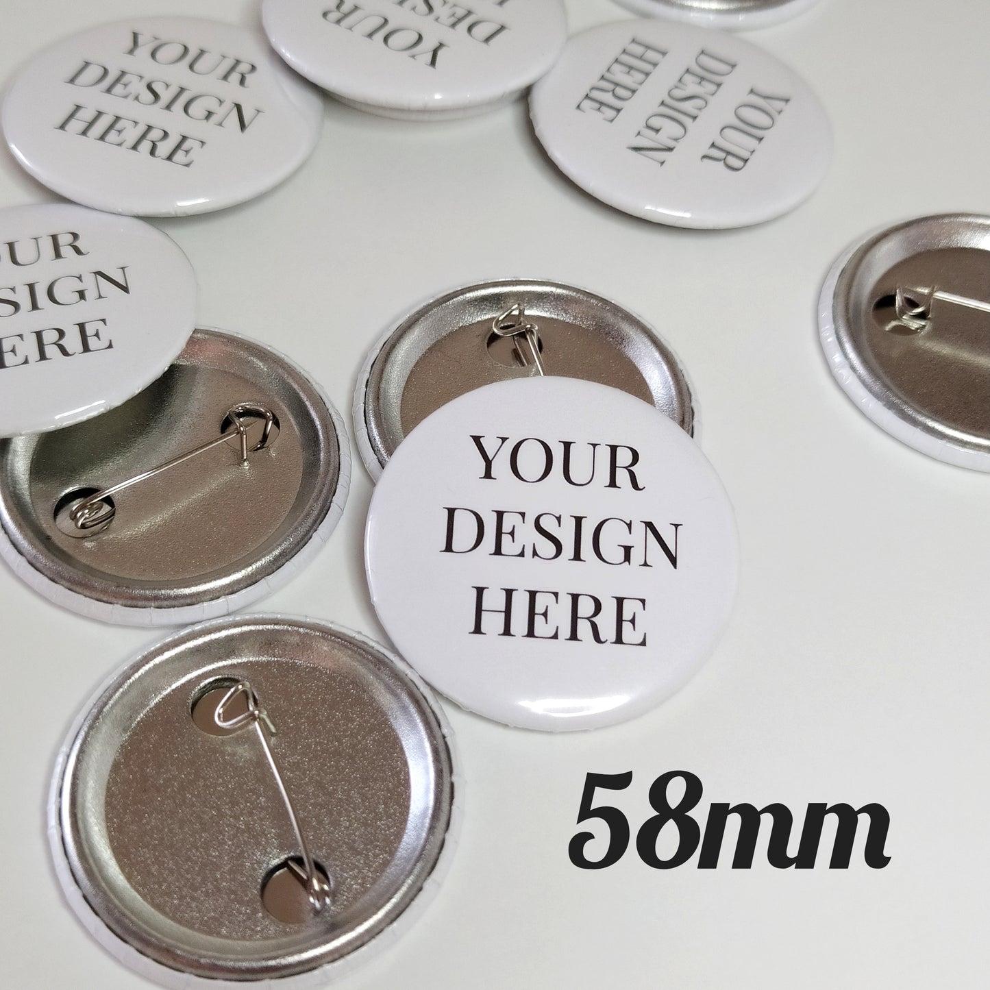 Κονκάρδα Καρφίτσα 58mm