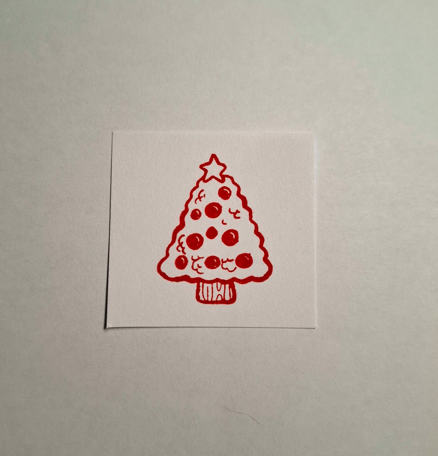 Χριστουγεννιάτικες σφραγίδες - χειροποίητες