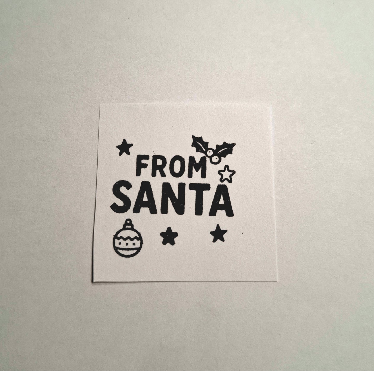 Χριστουγεννιάτικες σφραγίδες - χειροποίητες