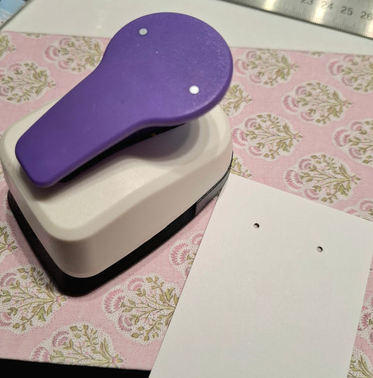 Earings Paper Punch