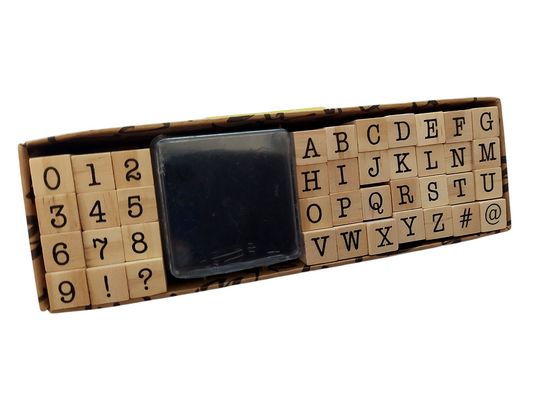 Σφραγίδες ABC σετ 40 τεμαχίων