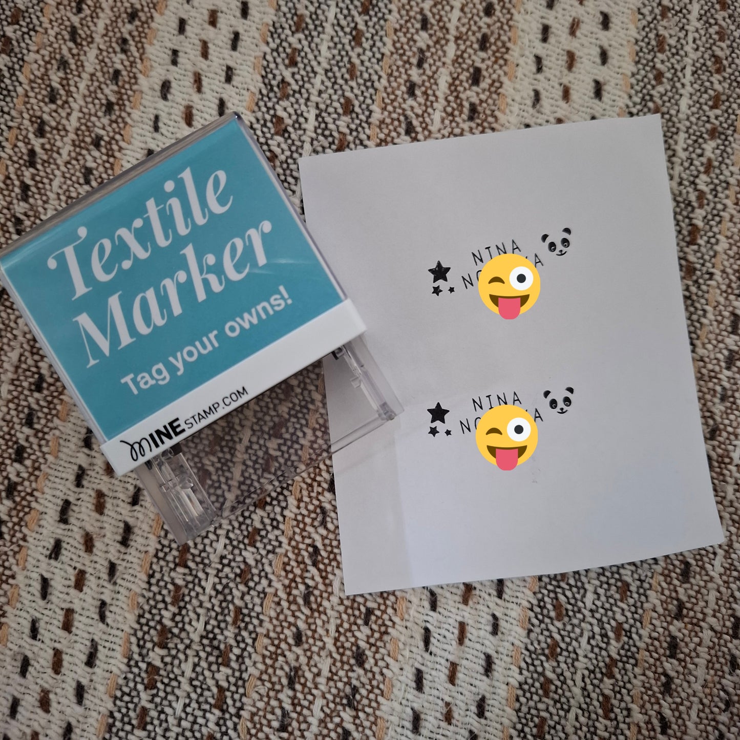 Σφραγίδα Αυτόματη Ανακατασκευαζόμενη - COLOP textile marker DIY