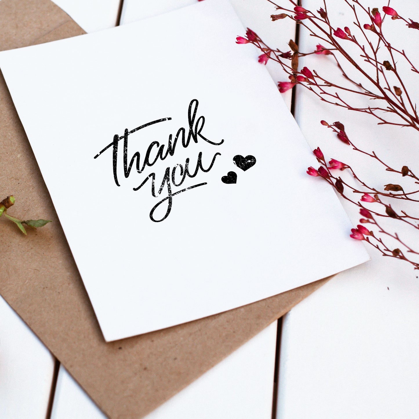 Σφραγίδες "thank you" - χειροποίητες